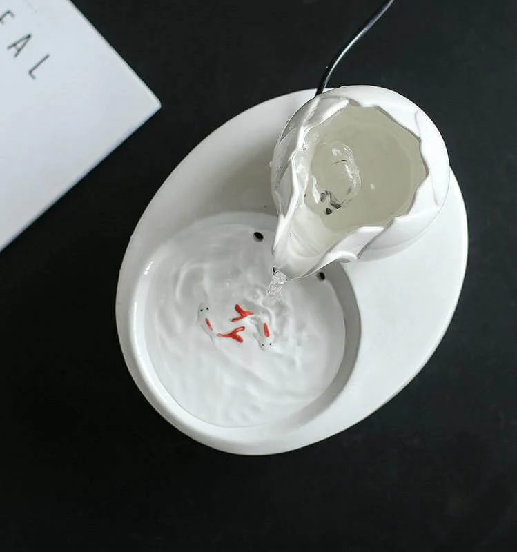 Ceramics Cat Water Dispenser - Image 9