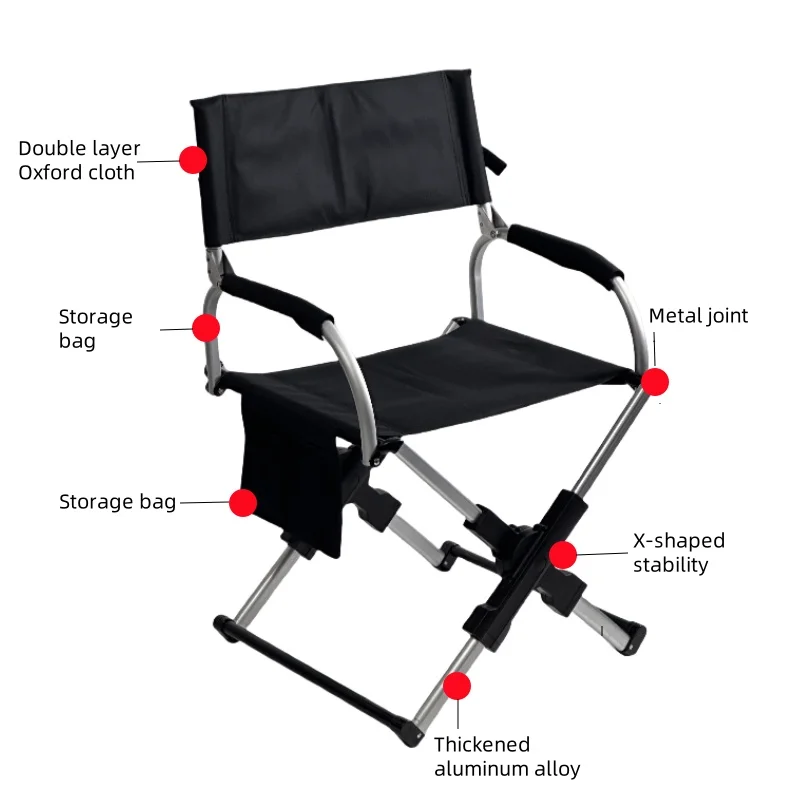 Chill & Go Lightweight Folding Outdoor Camping Chair - Image 8
