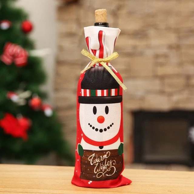 Christmas Santa Bottle Cover - Image 12