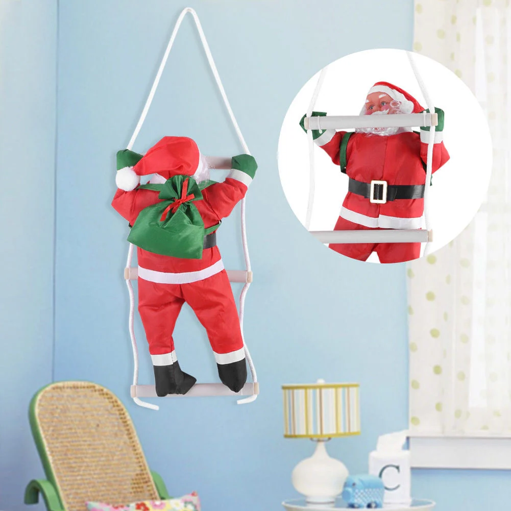 Christmas Santa Claus Doll Pendant Ladder - Image 16