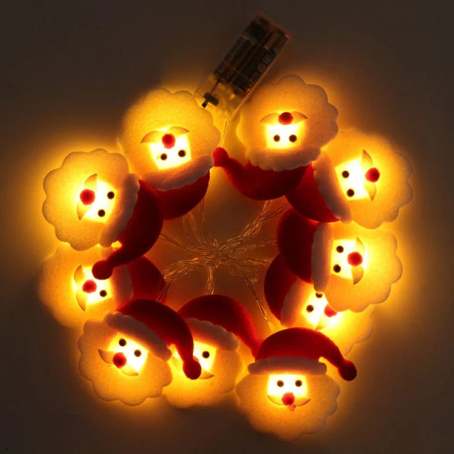 Christmas Snowman Tree LED String Lights - Image 5