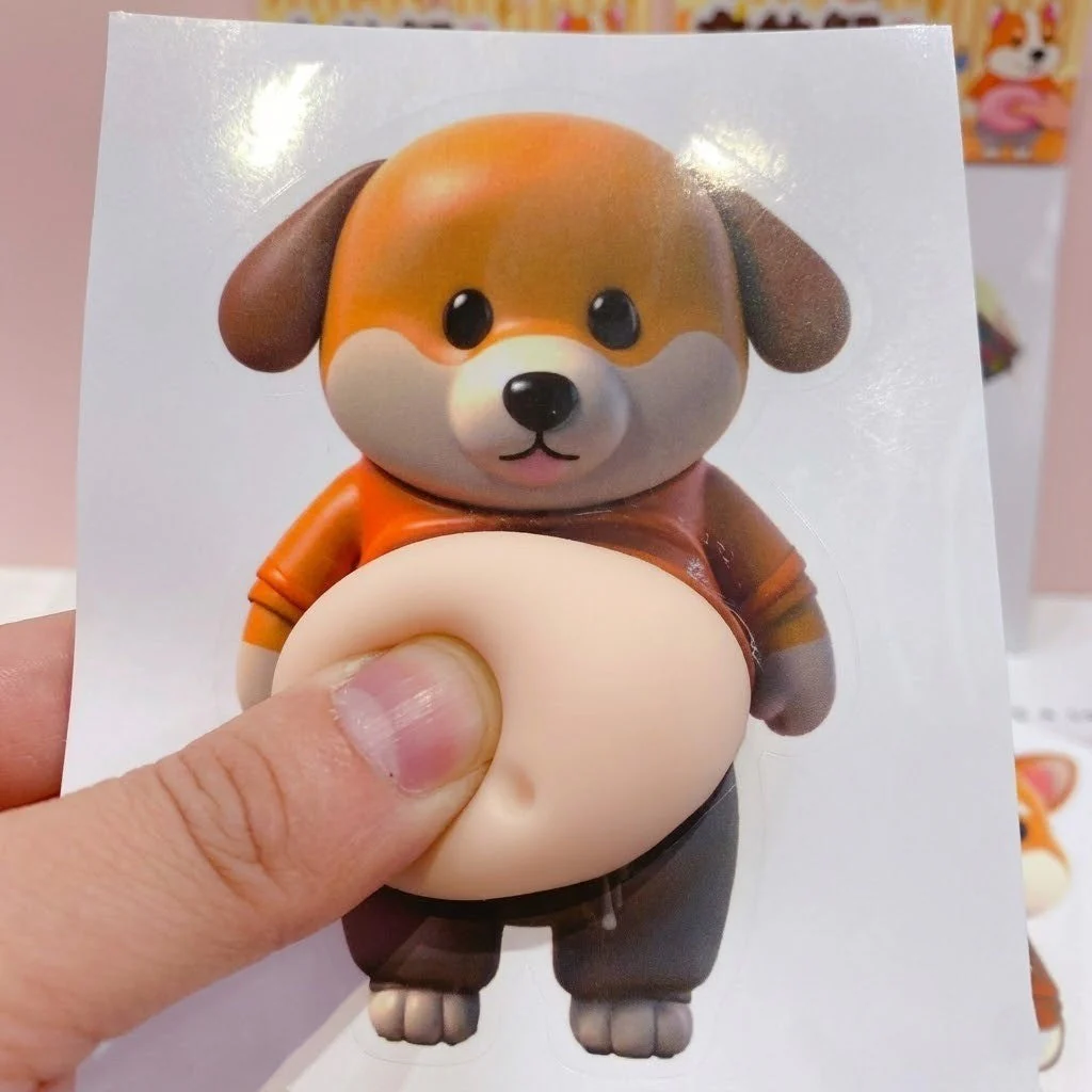 Chubby Shiba Silicone Sticker Protector - Image 4