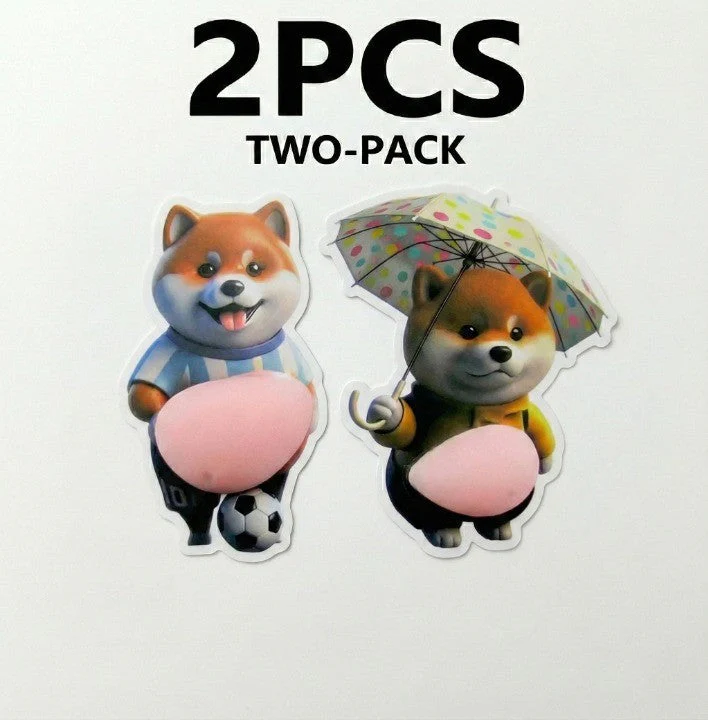 Chubby Shiba Silicone Sticker Protector - Image 9
