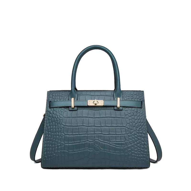 City Trend Elegance Elite Leather Handbag - Image 9