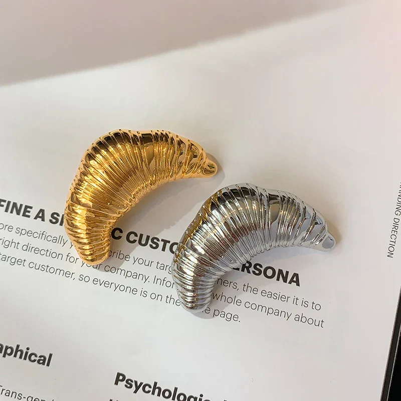 Classic Croissant Accent Brooch - Image 2