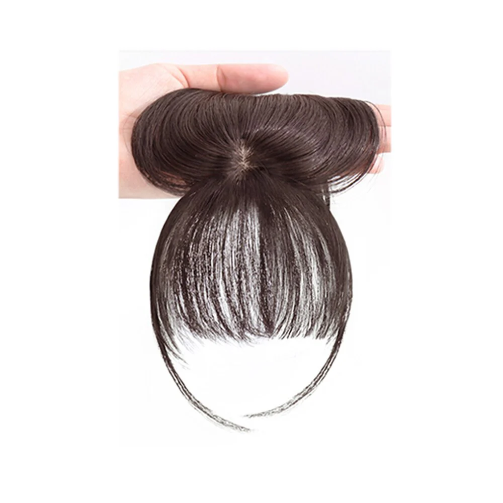 Clip-On Natural Look Synthetic Hair Bangs - Image 10
