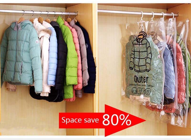 Closet Organizer Hanging Vacuum Bag - Image 8
