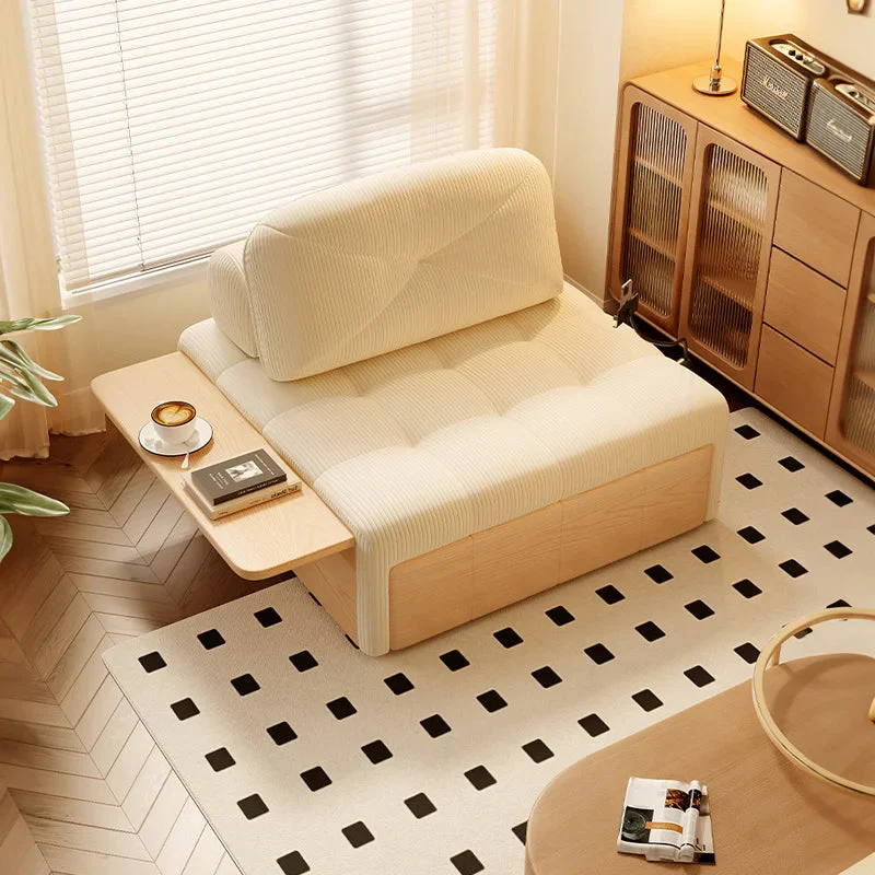 Cloud Soft Convertible Single Sofa Bed Lounge Chair - Image 2