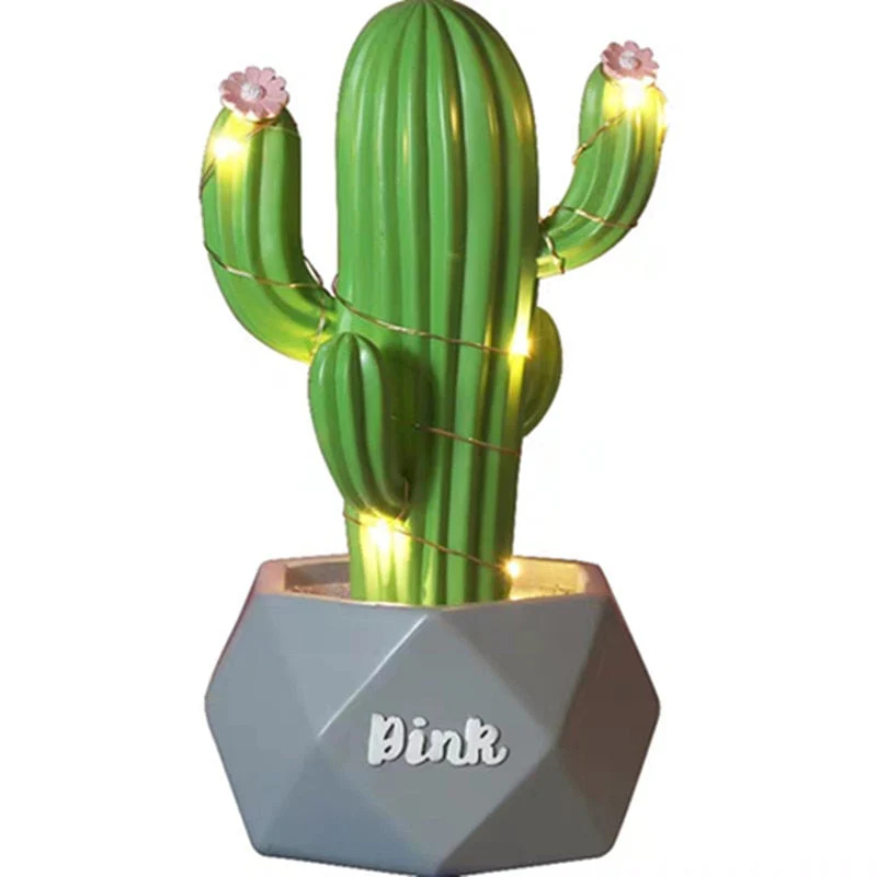 Colorful Cactus LED Table Night Lamp - Image 6