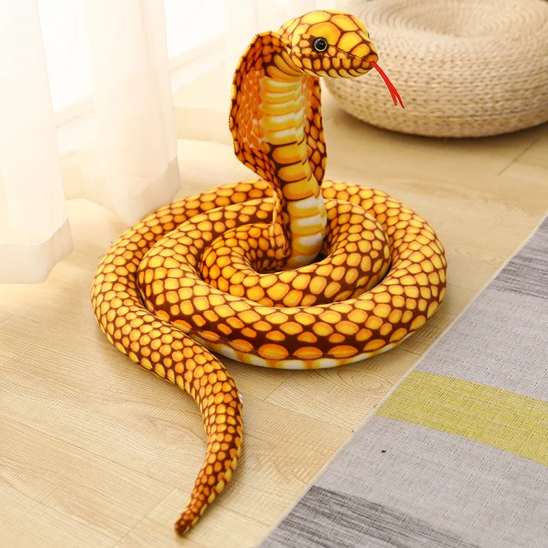 Colorful Cobra Plush Toy - Image 9