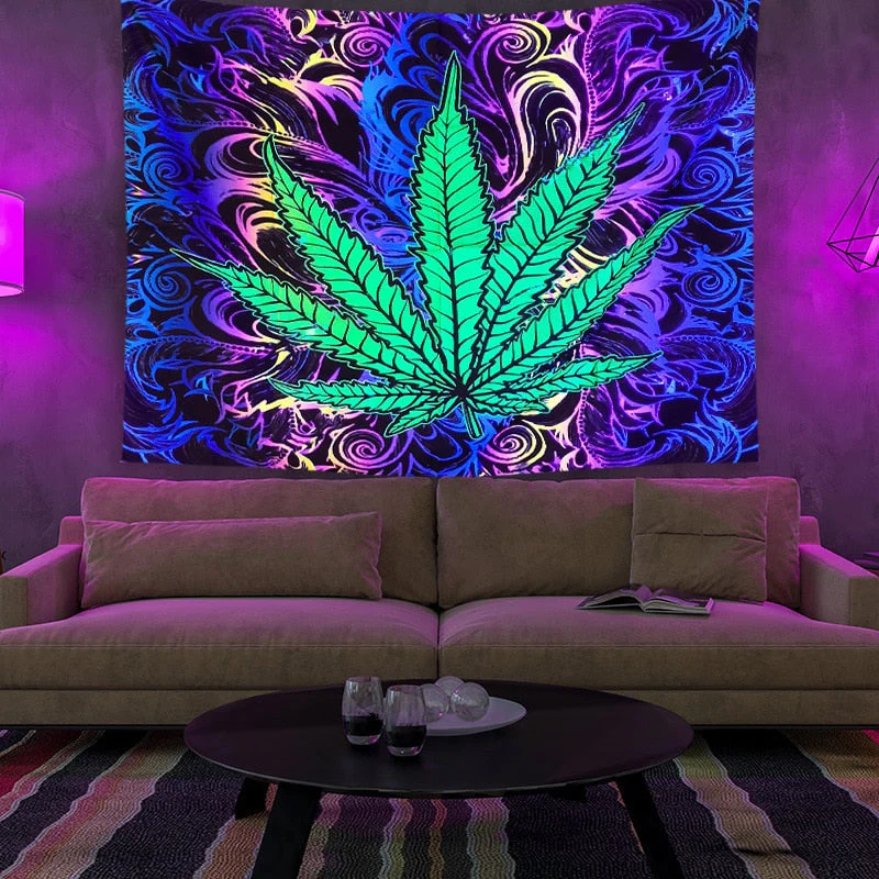 Colorful Glowing Luminous Tapestry - Image 28