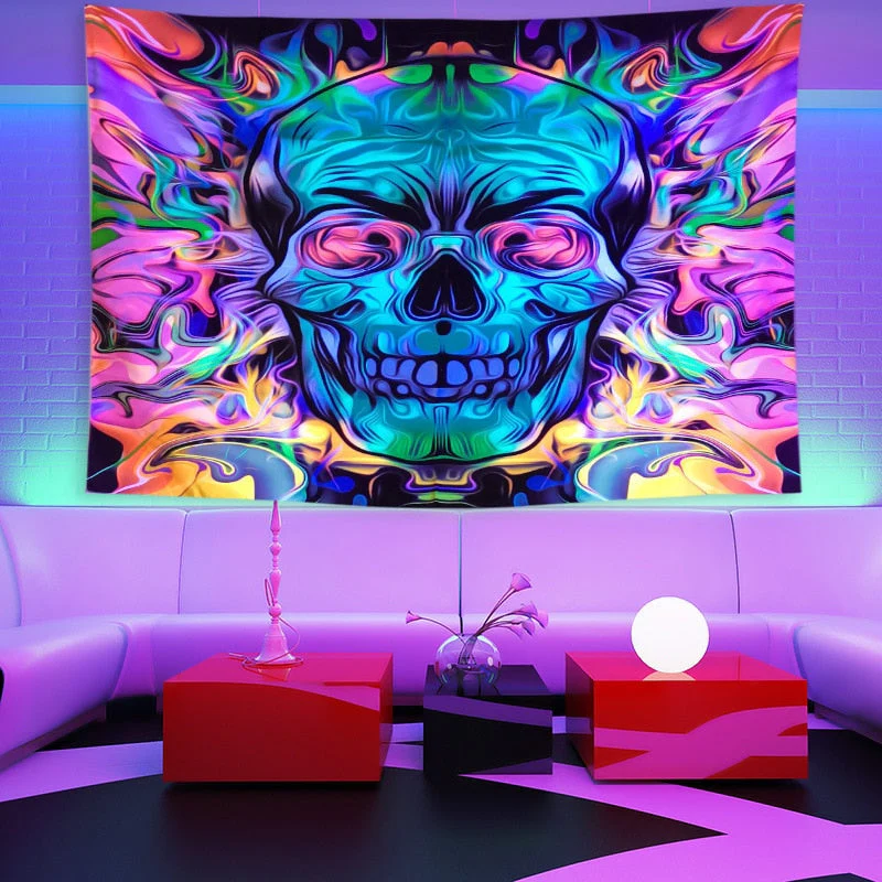 Colorful Glowing Luminous Tapestry - Image 41