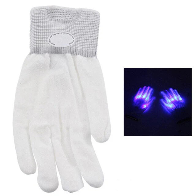 Colorful LED Party Gloves - Image 9