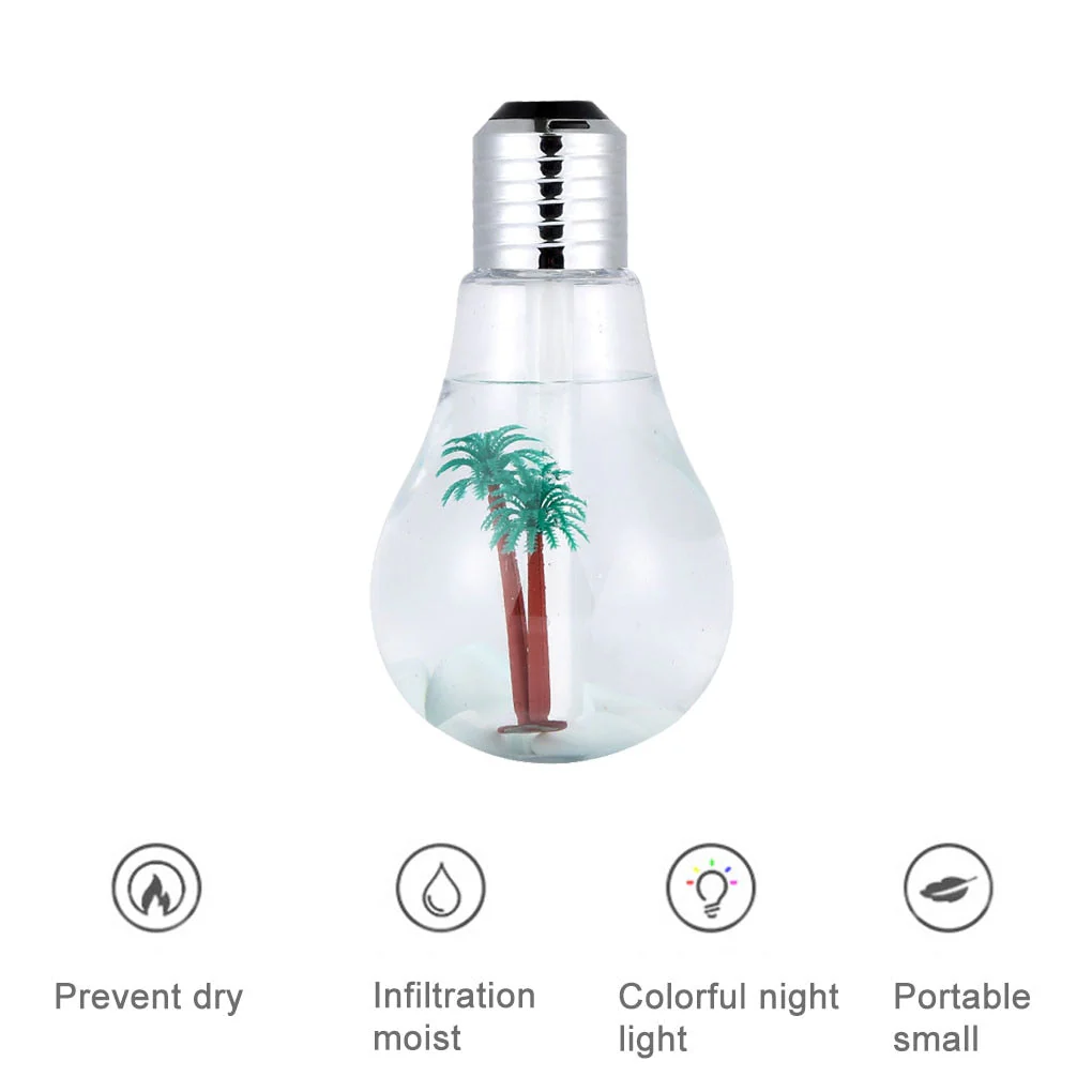Colorful Light Bulb Air Humidifier - Image 6