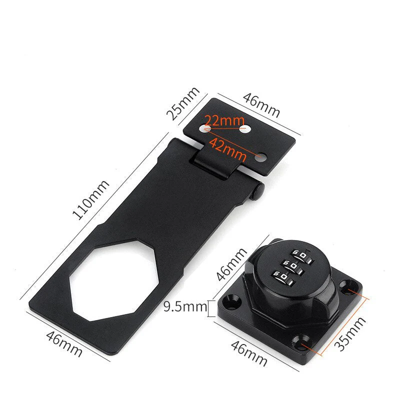 Combo Security Guard Password Combination Lock - Image 7