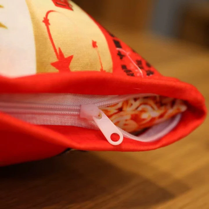 Comfort Food Noodle Snuggle Throw Blanket - Image 6