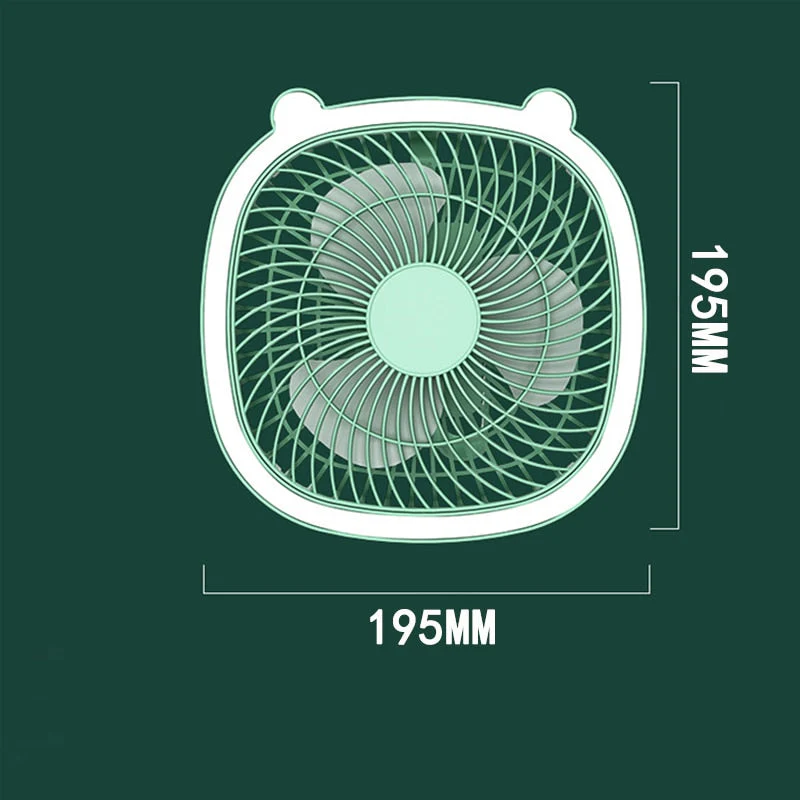 Compact Easy Mini Night Lamp USB Air Cooler - Image 5