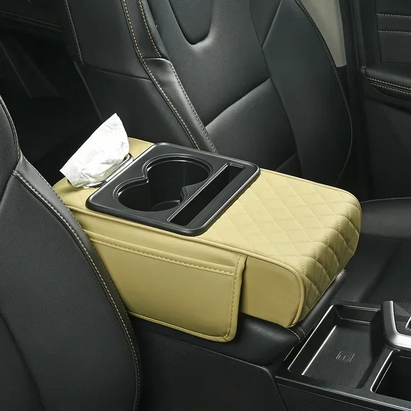 Console Craft Multi-Pocket Car Armrest Pad - Image 12