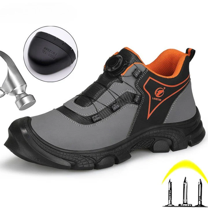 Construction Ready Men Indestructible Safety Shoes - Image 4
