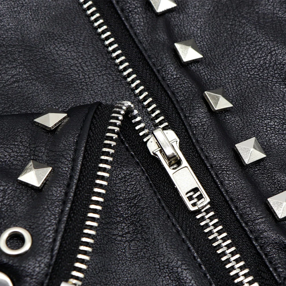 Cool Cute Leather Pet Jacket - Image 11