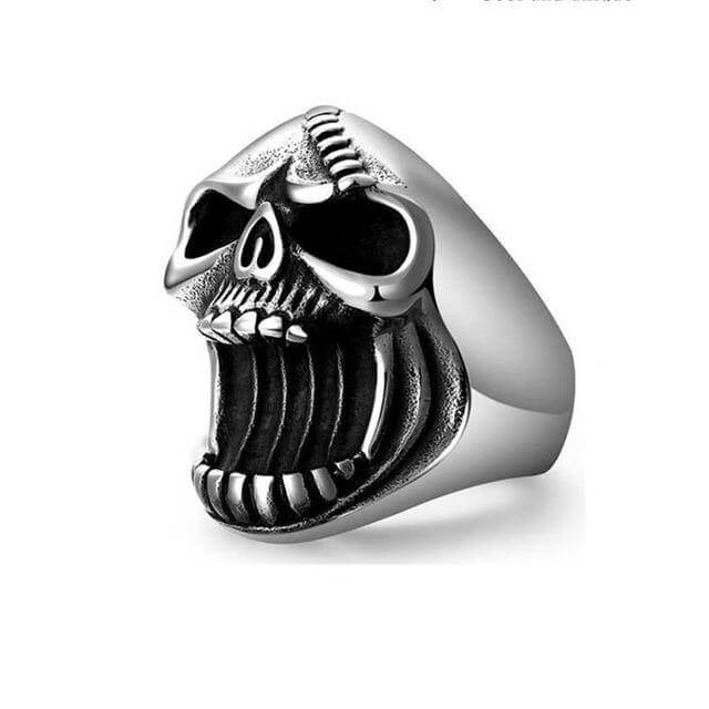 Cool Skull Unisex Ring Bottle Opener - Image 6