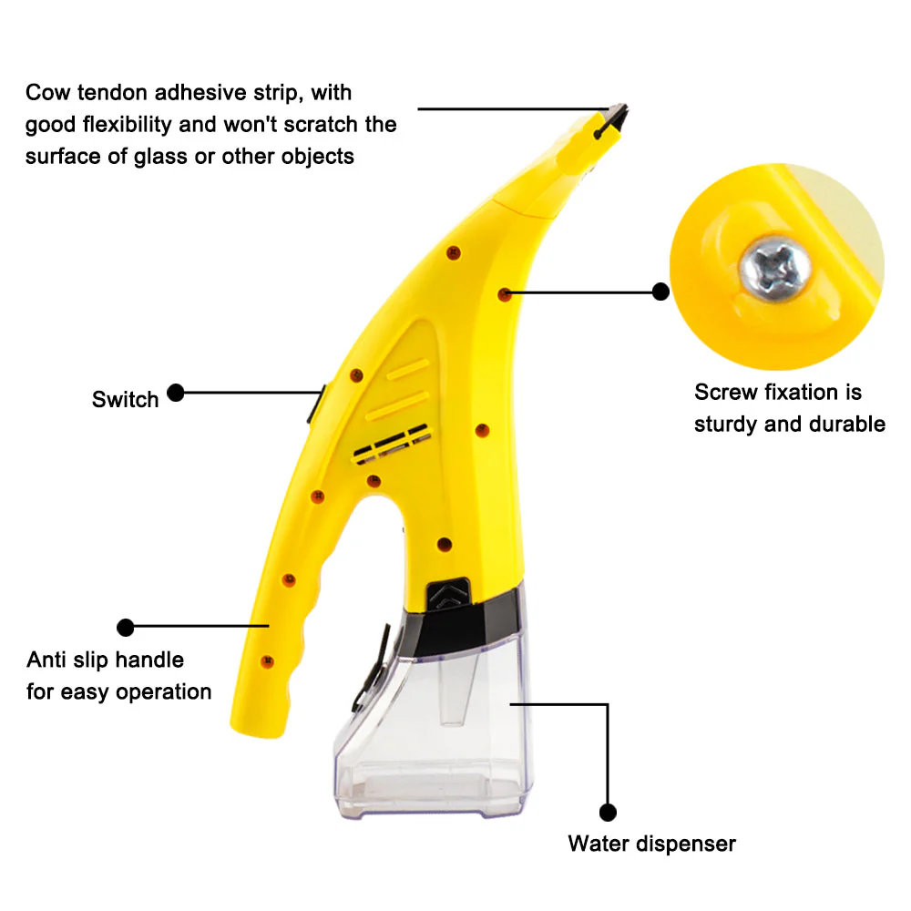 Cordless Automatic Rechargeable Window Cleaner - Image 5