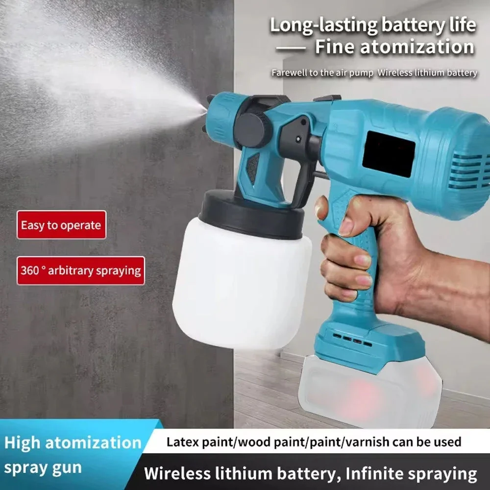 Cordless High Power DIY All Surface Paint Sprayer - Image 2