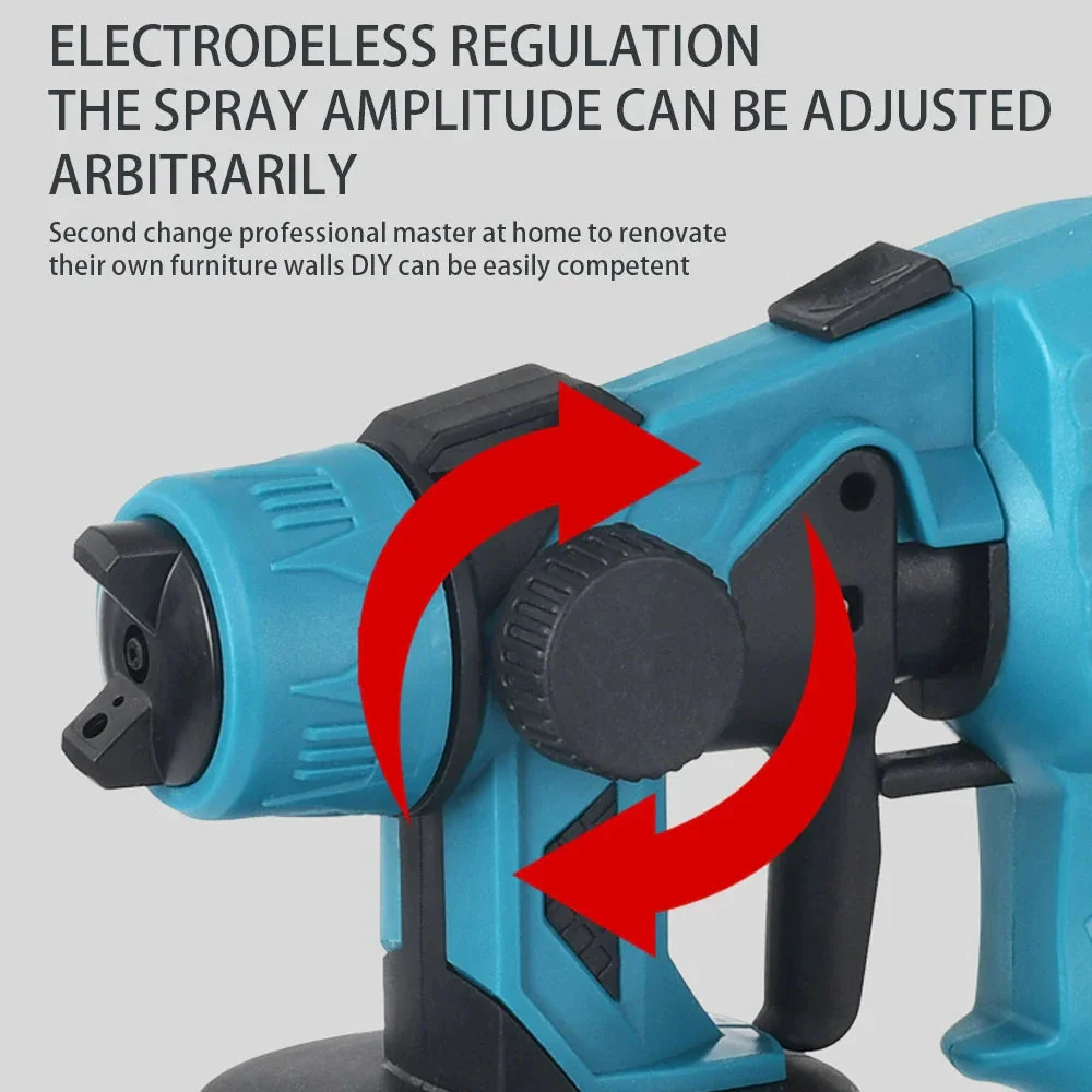 Cordless High Power DIY All Surface Paint Sprayer - Image 9