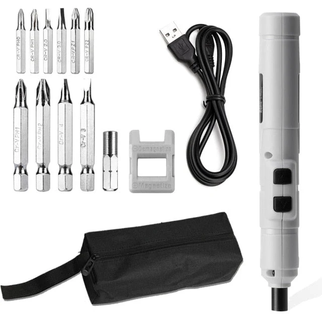 Cordless Mini Electrical Screwdriver Set - Image 3