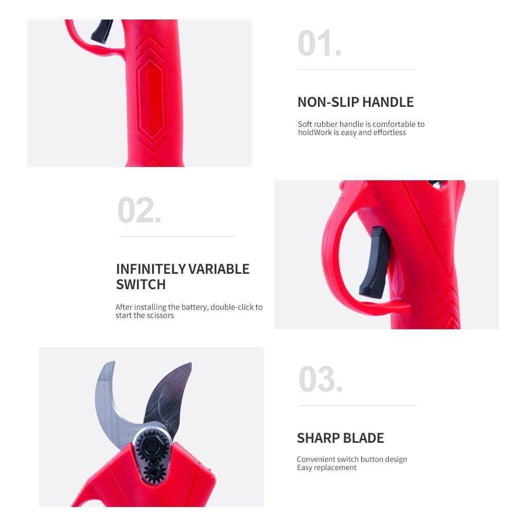 Cordless Portable Electric Branch Pruning Shears - Image 5