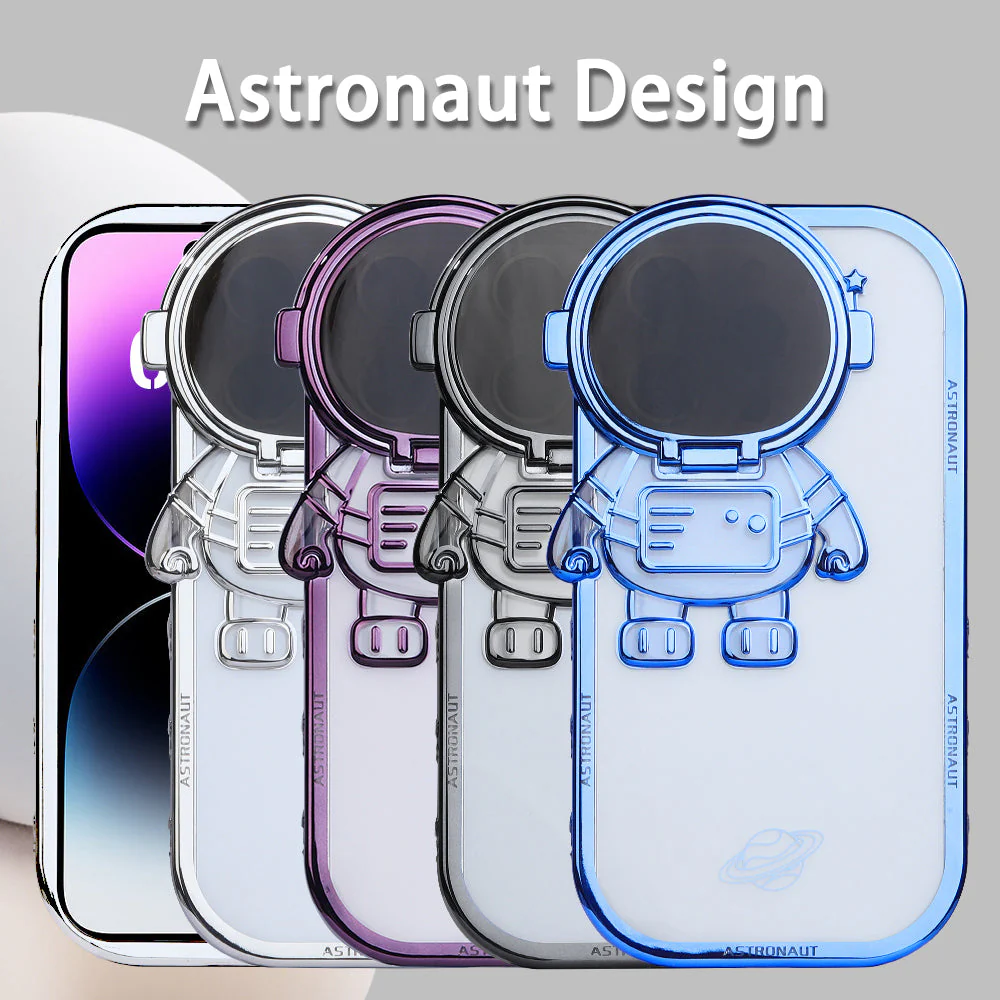 Cosmo Shield Astronaut Phone Case - Image 2