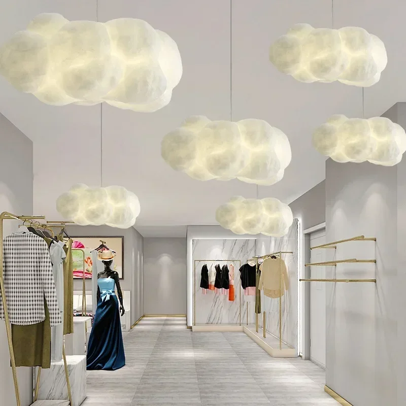Cotton Cloud Creative House Lamp - Image 4