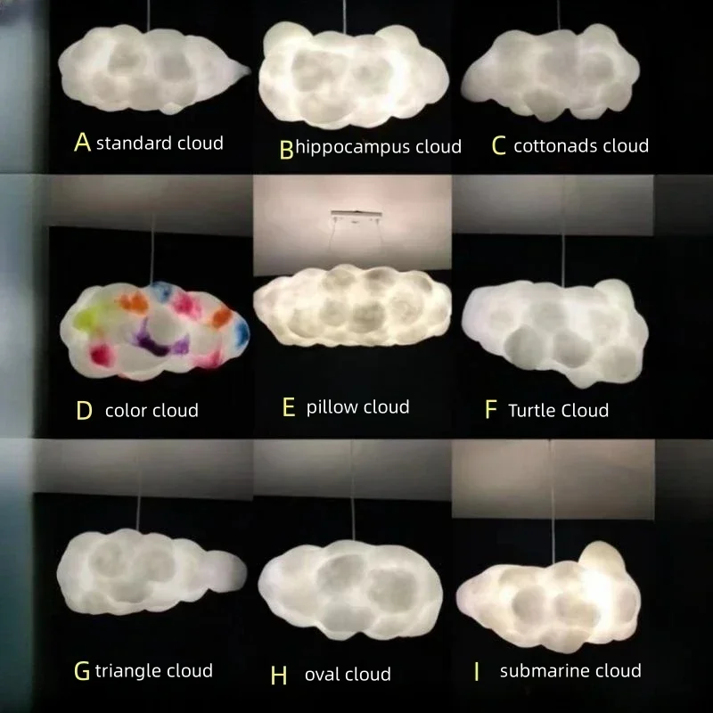Cotton Cloud Creative House Lamp - Image 7