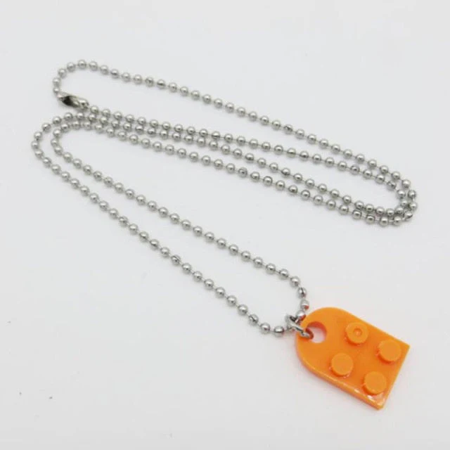 Couples Love Toy Brick Heart Keychain - Image 14