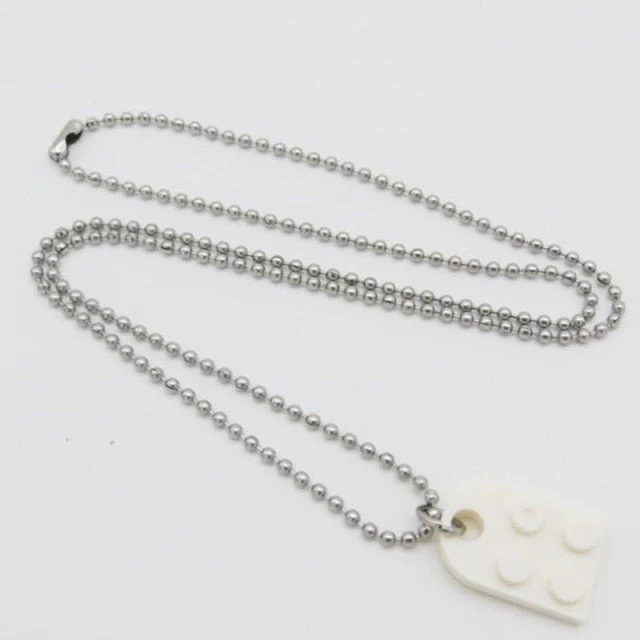Couples Love Toy Brick Heart Keychain - Image 15