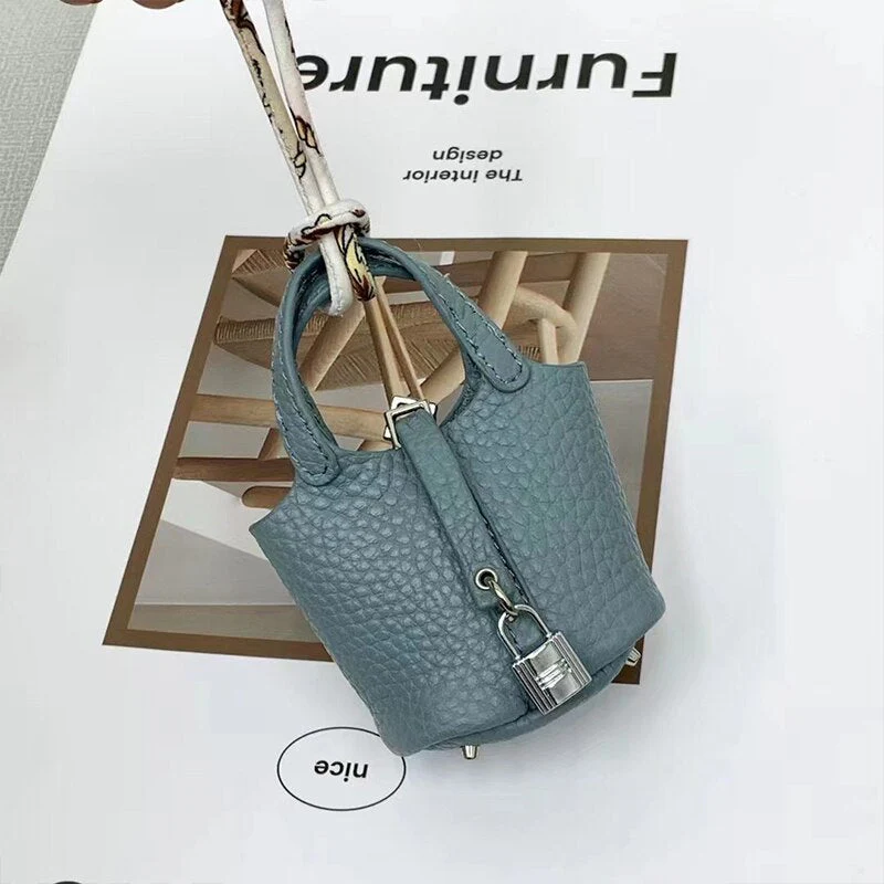 Cowhide Stylish Bag Airpods Case - Image 6