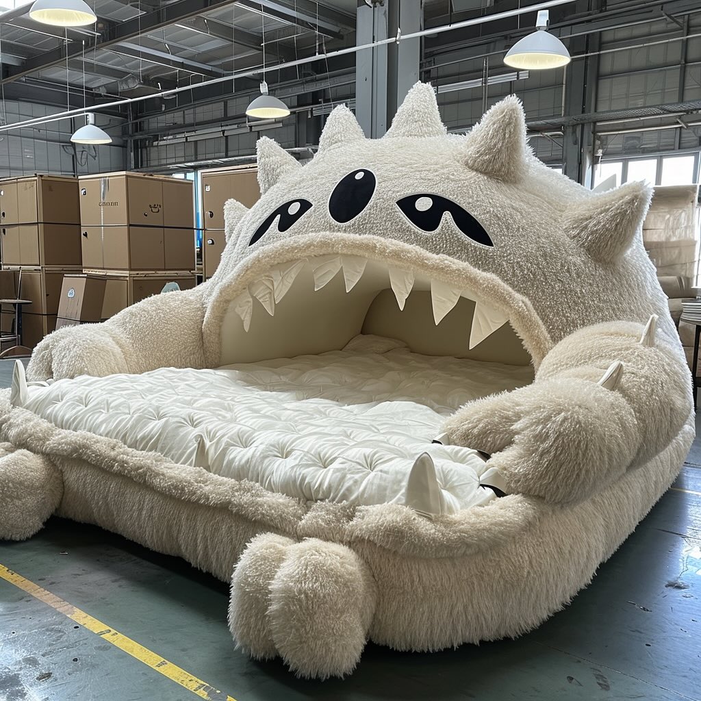 Cozy Animals Oversized Plush Beds - Image 8