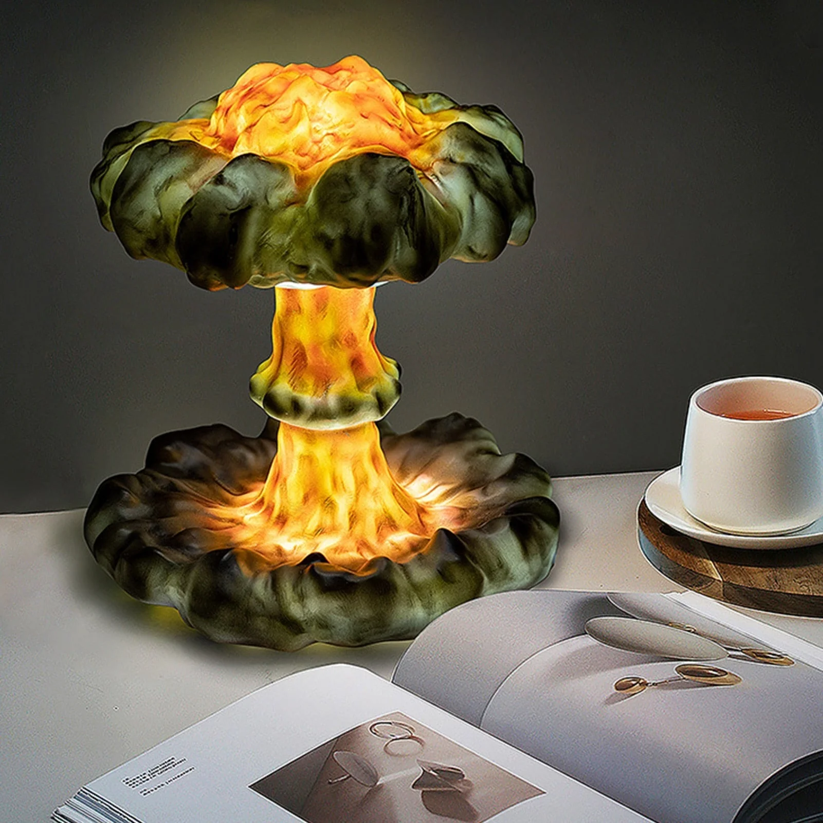 Creative 3D Mushroom Cloud Night Lamp - Image 8