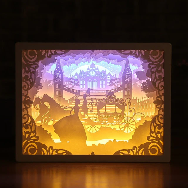 Creative 3D Paper Box LED Night Lamp - Image 10