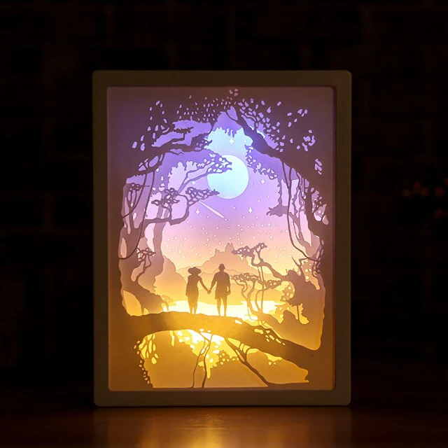 Creative 3D Paper Box LED Night Lamp - Image 12