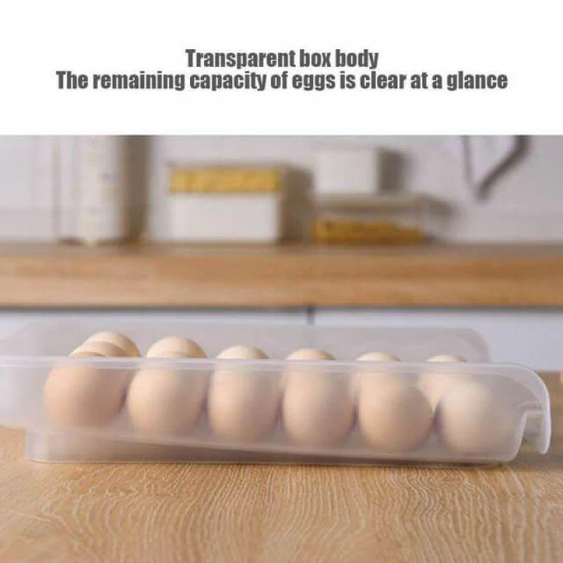 Creative Auto Roll Egg Storage Box - Image 6
