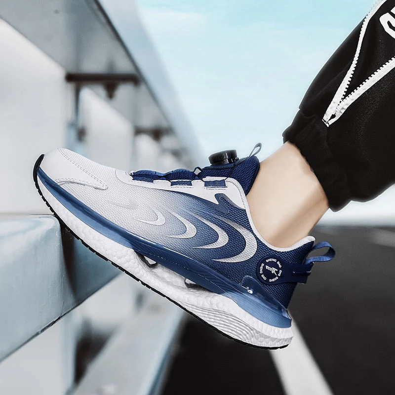 Creative Automatic Lace Up Breathable Shoes - Image 6
