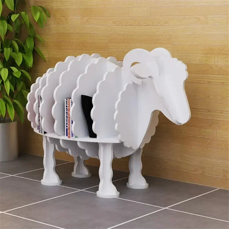 Creative Decorative Sheep Shaped BookCase - Image 3