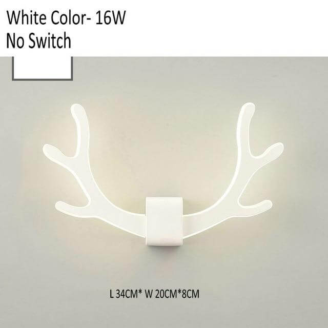 Creative Deer Antler Wall Lamp with Motion Sensor - Image 9
