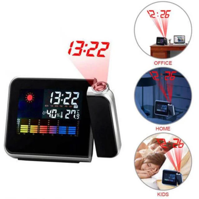 Creative Digital Projector Alarm Clock - Image 2