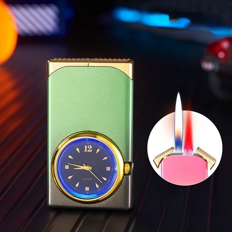 Creative Dual Fire Gradient Color Lighter Watch - Image 10