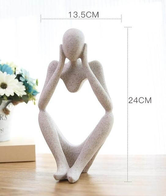 Creative European Thinking Character  Sculpture Home Decoration - Image 5