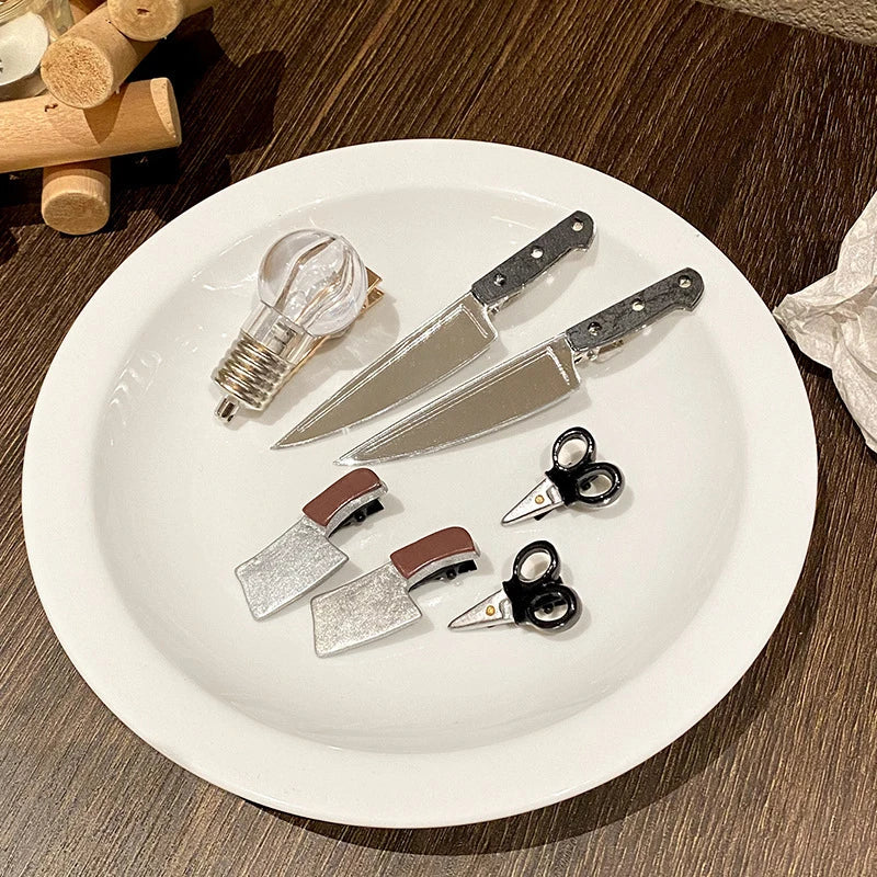 Creative Kitchen Silverware Hairpins - Image 2