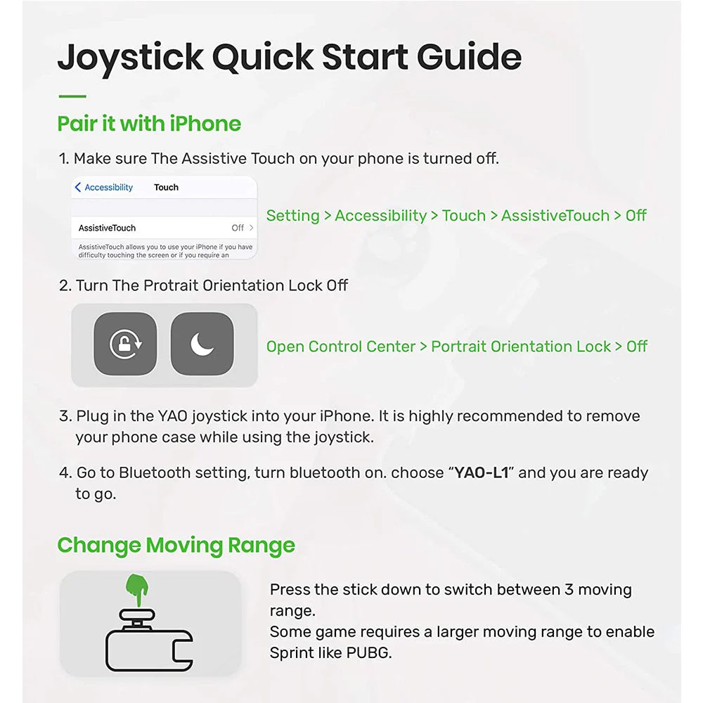 Creative Mini Phone Game Controller Joystick - Image 10
