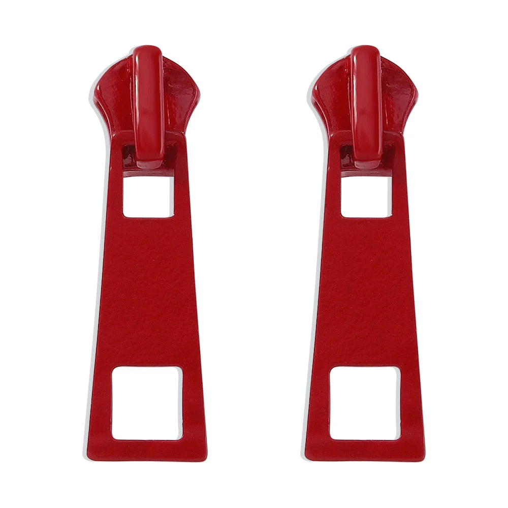 Creative Mini Zipper Earrings - Image 7